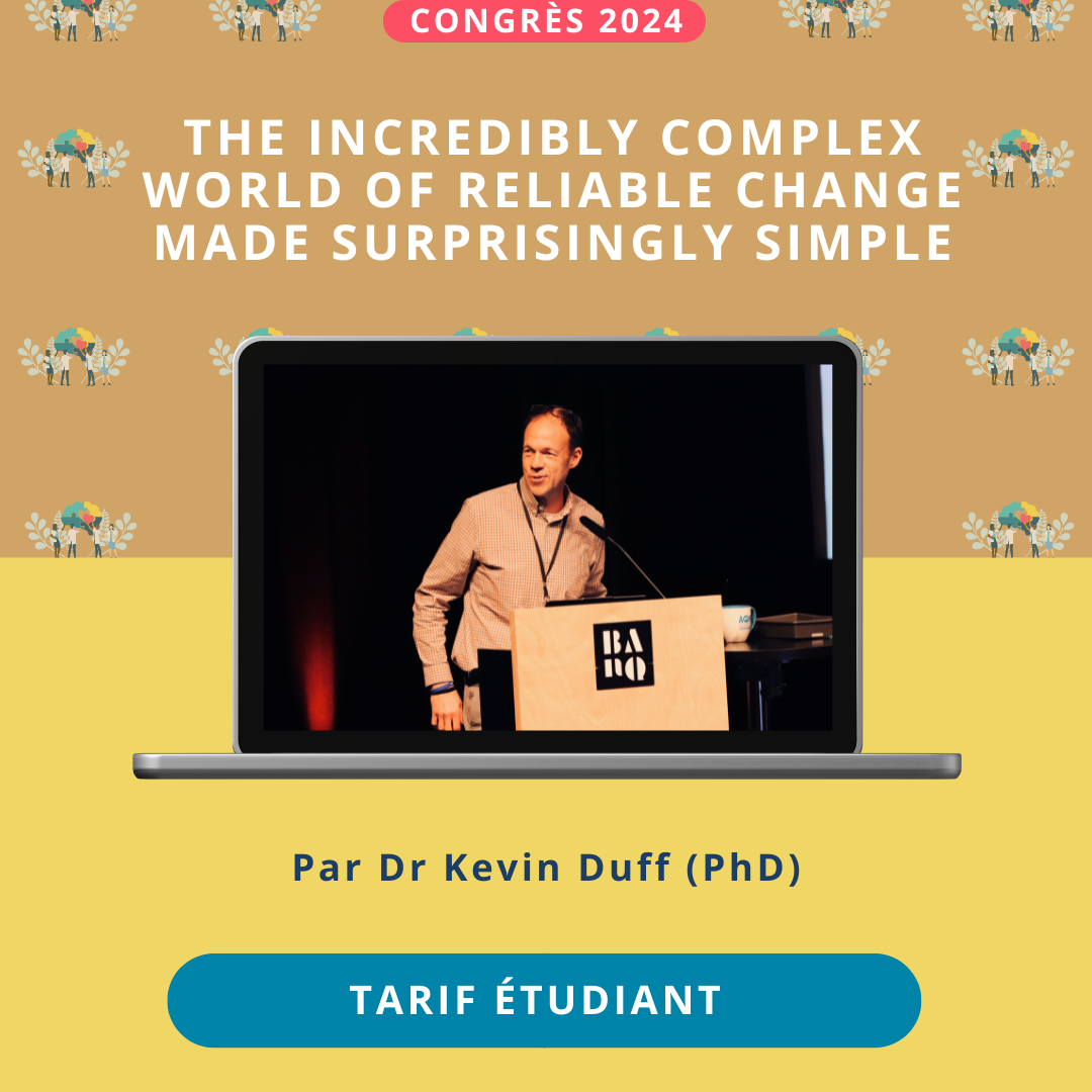 RELIABLE CHANGE INDEX - Tarif étudiant